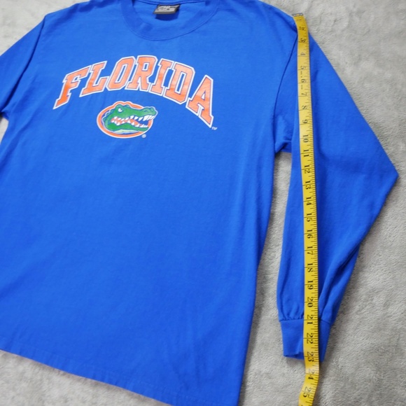 Vtg Steve & Barry's Florida Gators UF Long Sleeve Shirt Mens Large Blue Pullover - Picture 9 of 12